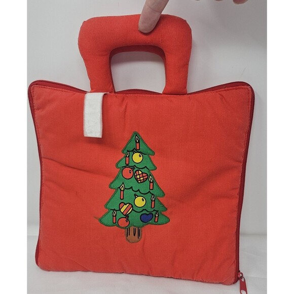 Little Rabbit's Christmas Fabric Interactive Adventure Storybook Sandvik Norway - Picture 2 of 10